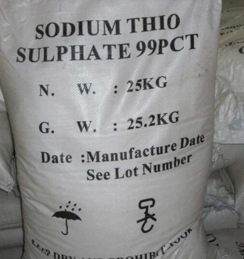 Sodium Thiosulfate Pentanhydrate- Na2S2O3.5H2O
