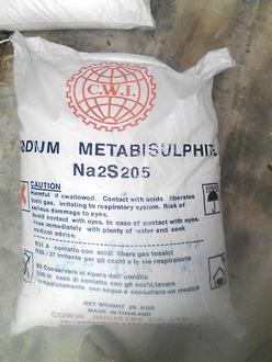 Sodium metabisulfite (Na2S2O5)